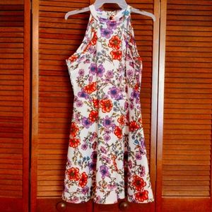 Floral Sun Dress Excellent Condition SZ L 11-13